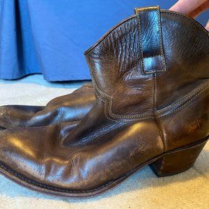 Frye Short Cowgirl Boots